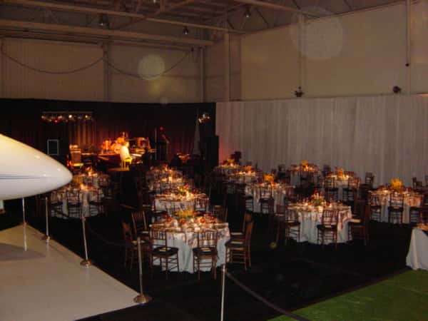 several tables