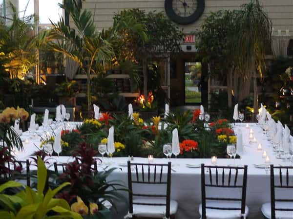 decorated table