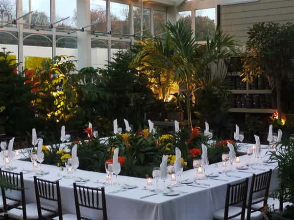 decorated table