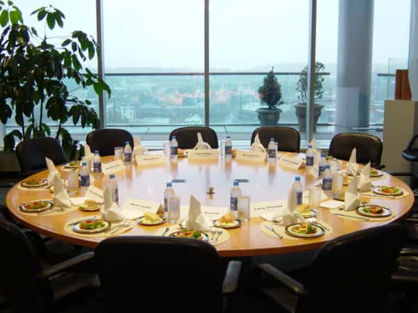 decorated table