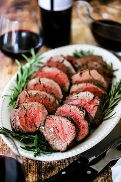 Sliced Beef Tenderloin
