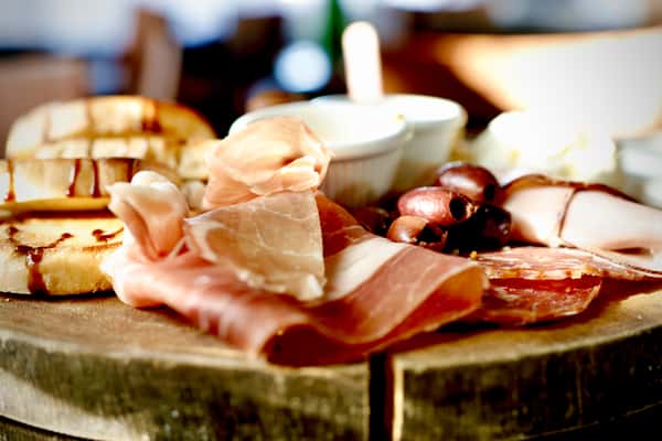 Meat and cheese