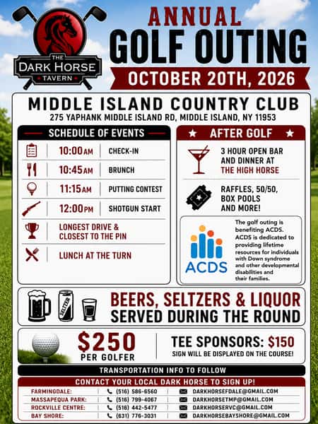 The Dark Horse Tavern Golf Outing 2026