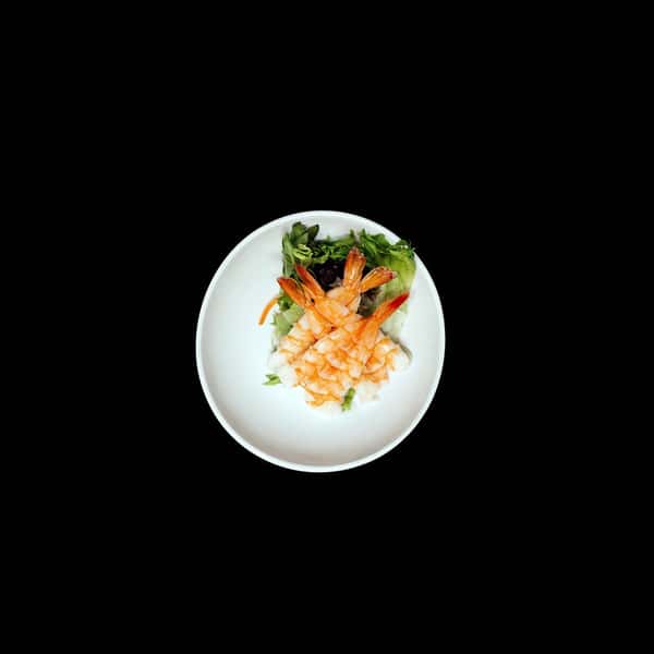 Cooked Shrimp Sashimi
