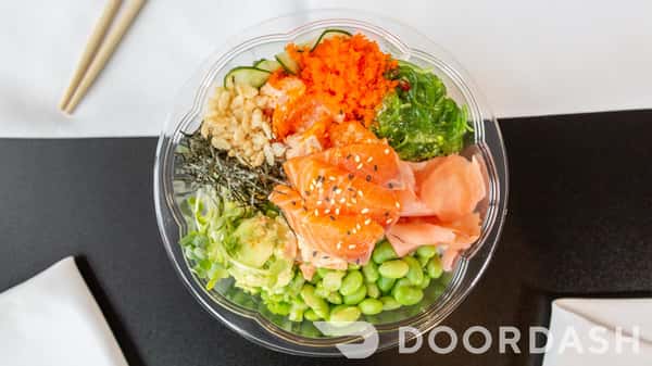 Spicy Salmon Poke Bowl