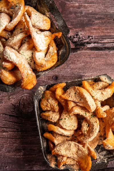 Seasoned Fries/Trap Chips Large