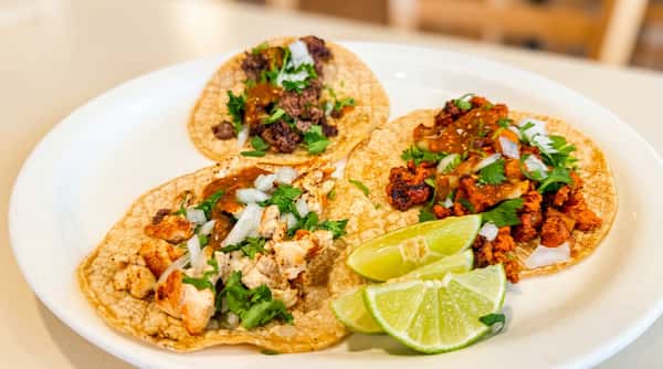 Chicken beef tacos