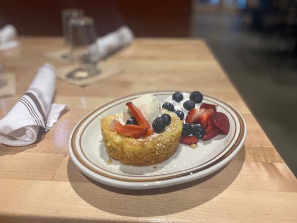 Warm Brown Butter Cake
