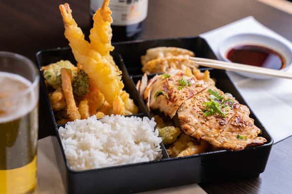 Lunch Box Chicken and Shrimp