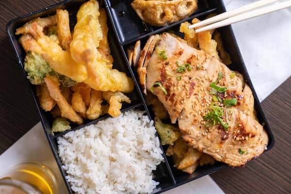 Lunch Box Chicken and Shrimp