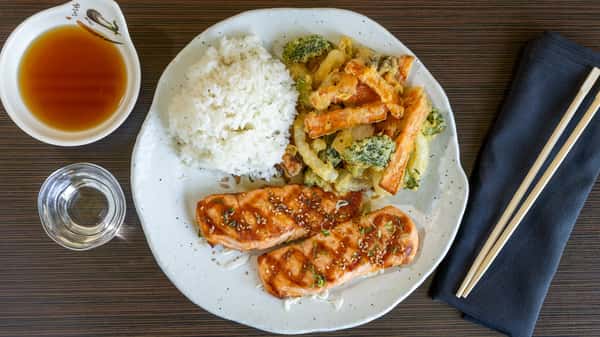 Grilled Salmon Teriyaki*