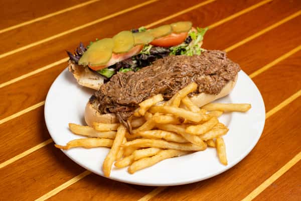 Beef Debris Po Boy