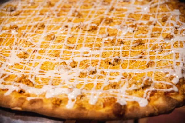 finished pizza