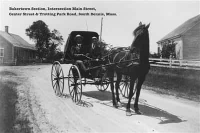Bakertown Section, Intersection Main Street, Center Street, & Trotting Park Road, South Dennis, MA