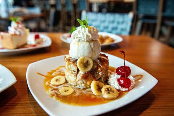 Banana Foster Bread Puddding