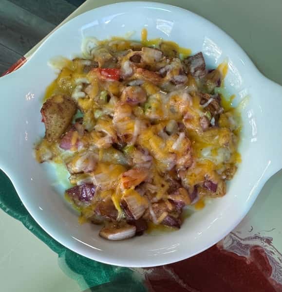Homefries with Cheese