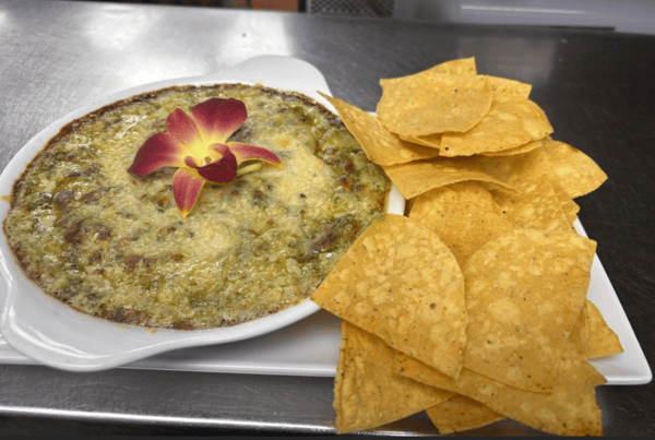 Spinach Dip with Tortilla Chips (Limited)