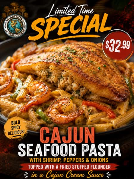 Cajun Seafood Pasta (Limited)