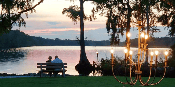 bench on the water