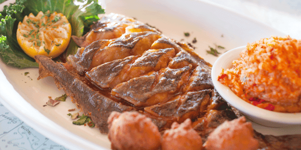 Crispy Scored Flounder