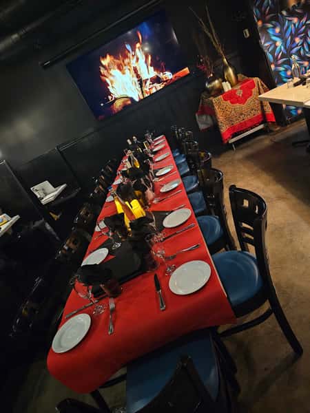 private dinning area