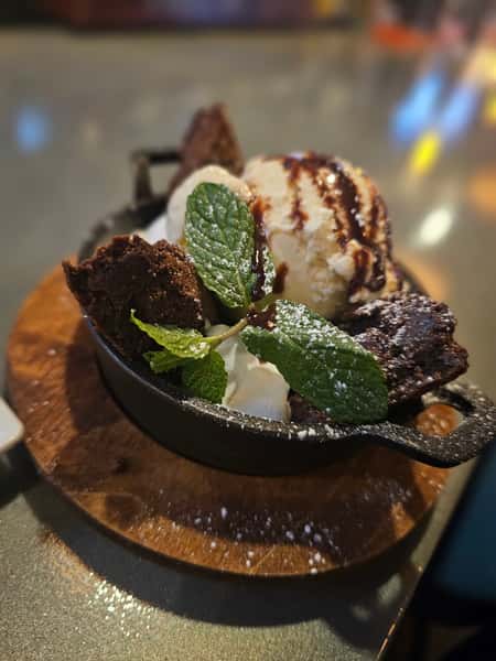 skillet brownie