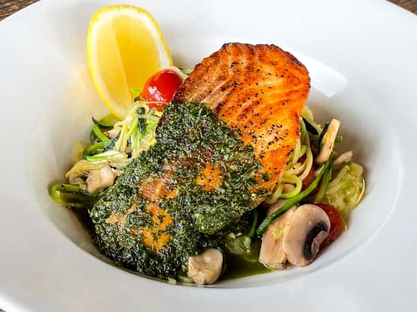 PESTO SALMON BOWL