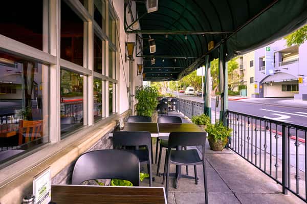 Covered Patio Seating