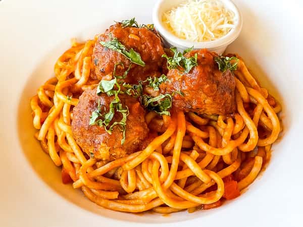 SPAGHETTI & TURKEY MEATBALLS