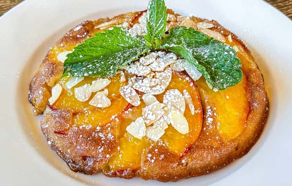 PEACH UPSIDE DOWN PANCAKE