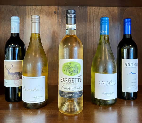 Selection of Wine Bottles