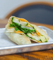 Veggie Humus Wrap