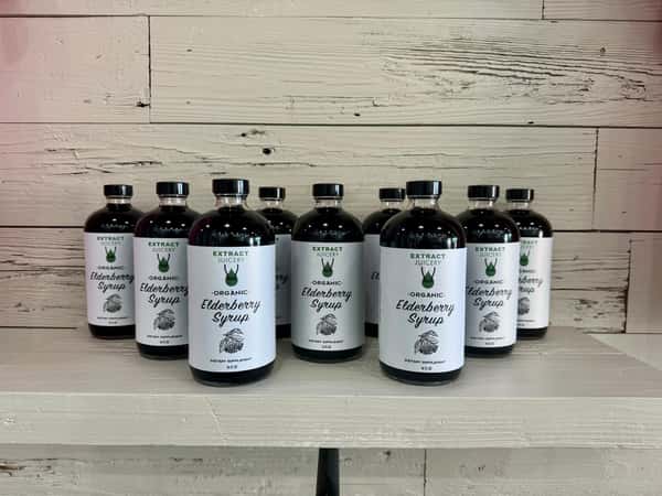Organic Elderberry Syrup