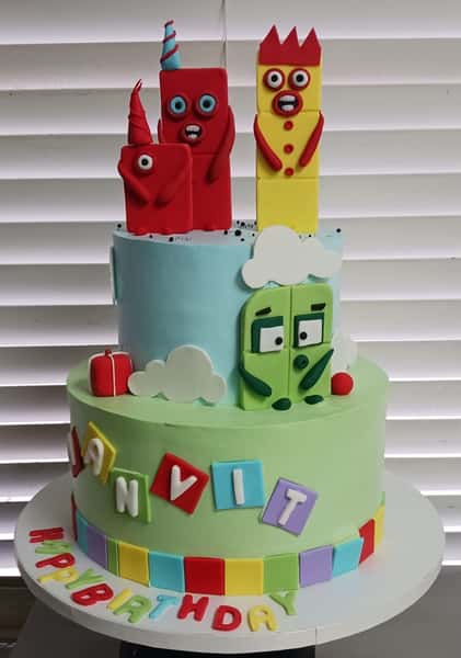 kids theme cake from Chennai Cafe
