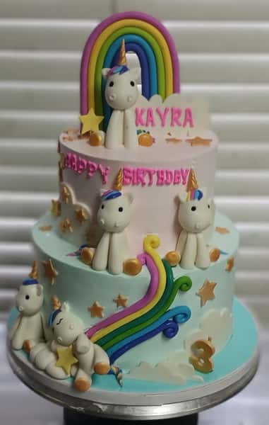 pony theme cake from Chennai Cafe