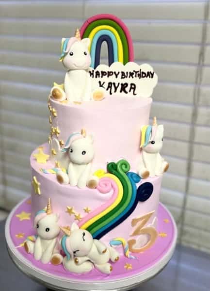 baby theme cake