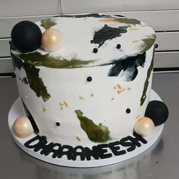 Green leaves cake from Chennai Cafe