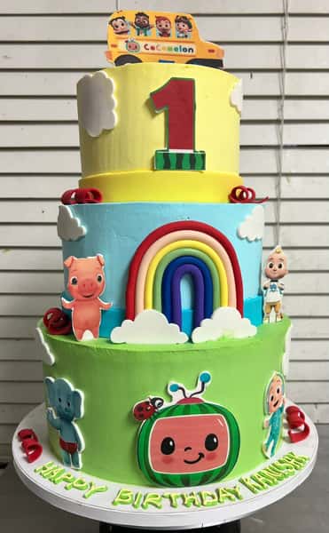cartoon cake from Chennai Cafe