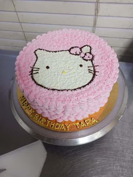 pink cake