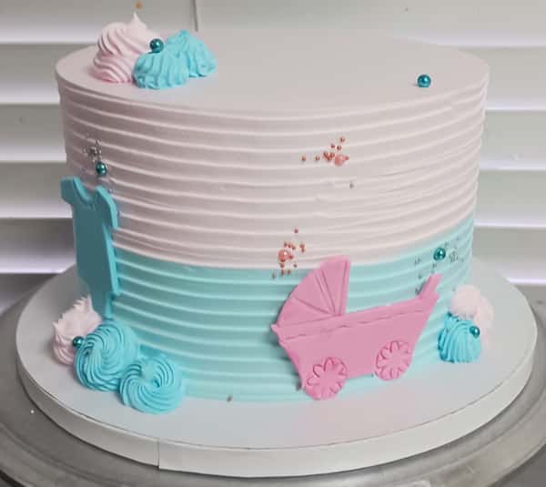 baby theme cake from Chennai Cafe