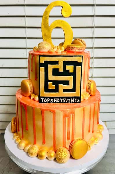 Anniversary cake from Chennai Cafe