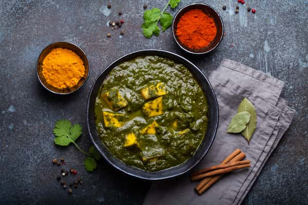 Palak paneer
