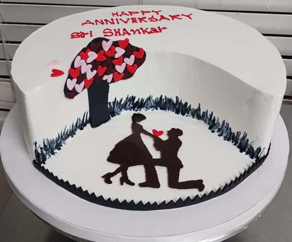 valentines cake from chennai cafe