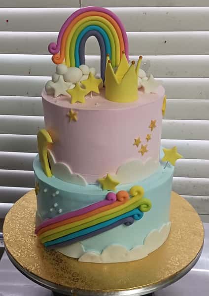rainbow cake