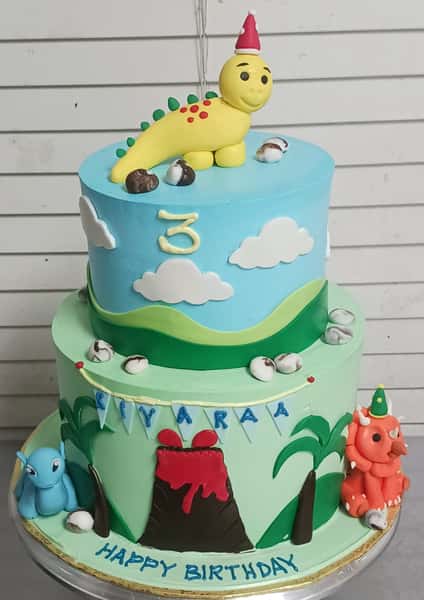 crocodile cake from Chennai Cafe