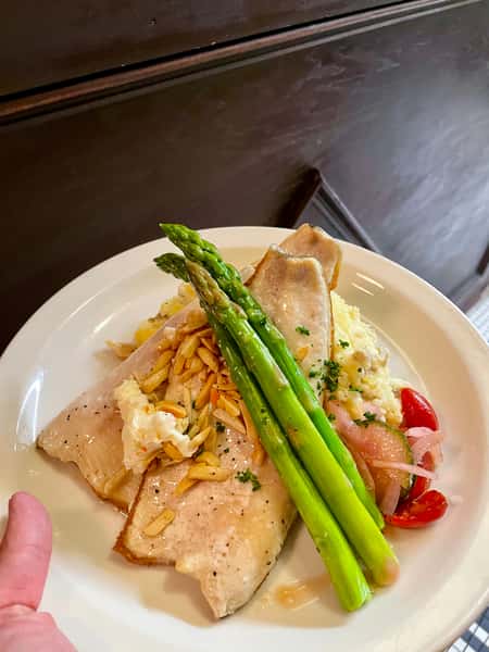 Mountain Trout Almandine