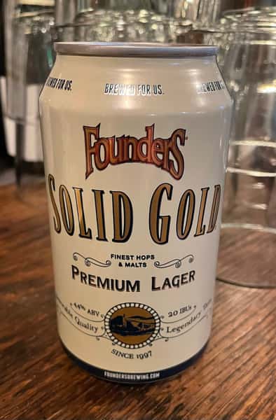 Founder's Solid Gold Lager