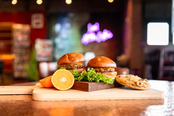 Two Cheese Burger Sliders