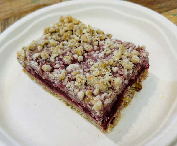 Raspberry Crumble Bar