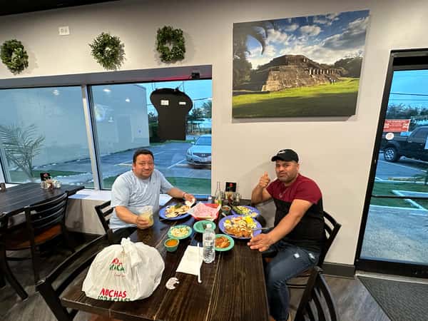 customers eating